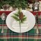 40 Pcs Artificial Pine Branches Pinecone (Red Berry) 1"D x 1"W x 1"H